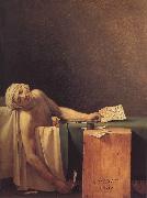 Jacques-Louis David Marats dod china oil painting artist